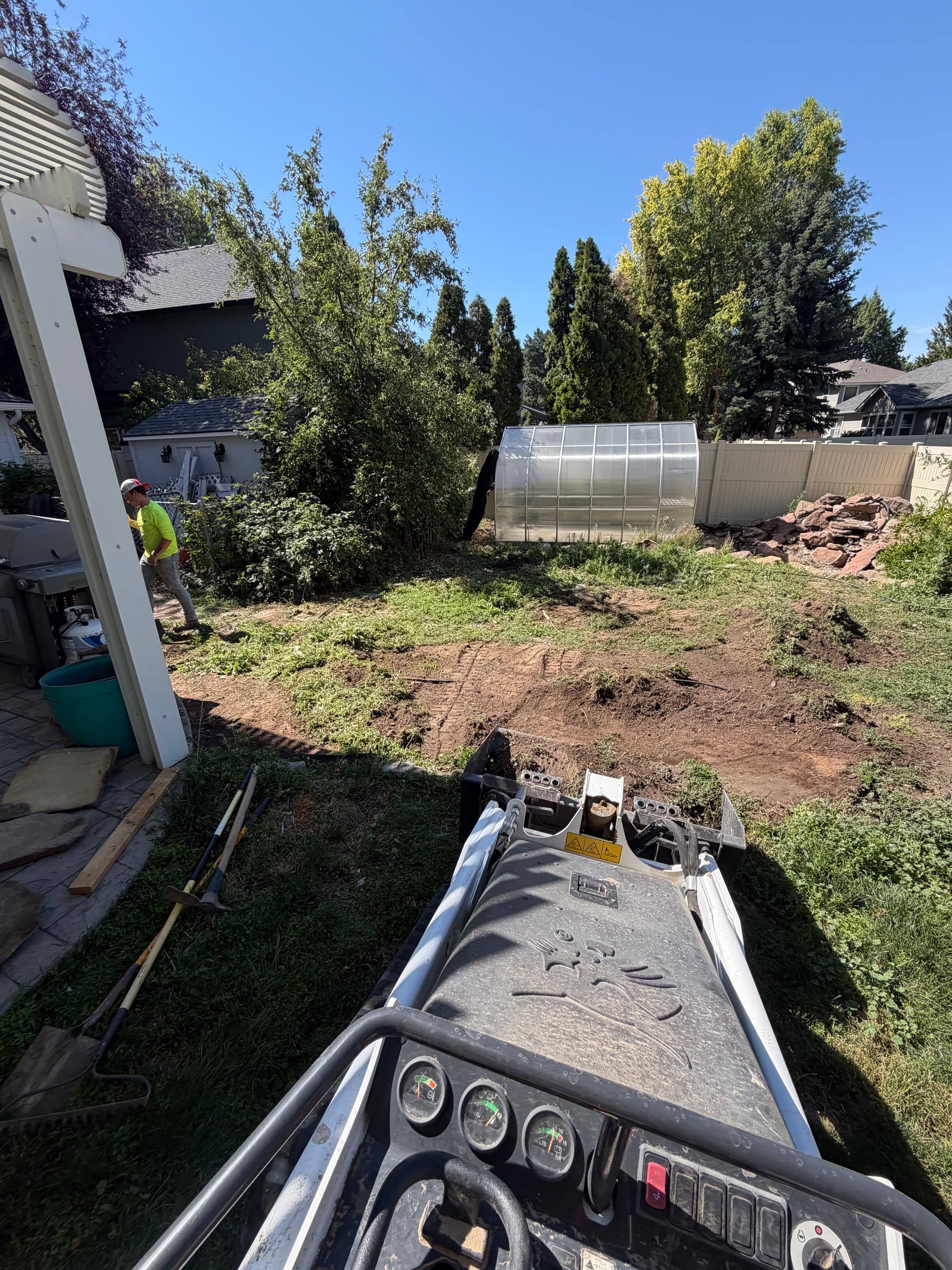 Gallery photos for Raised Garden Beds and Flagstone Path Replace a Neglected Backyard Corner: Image #1