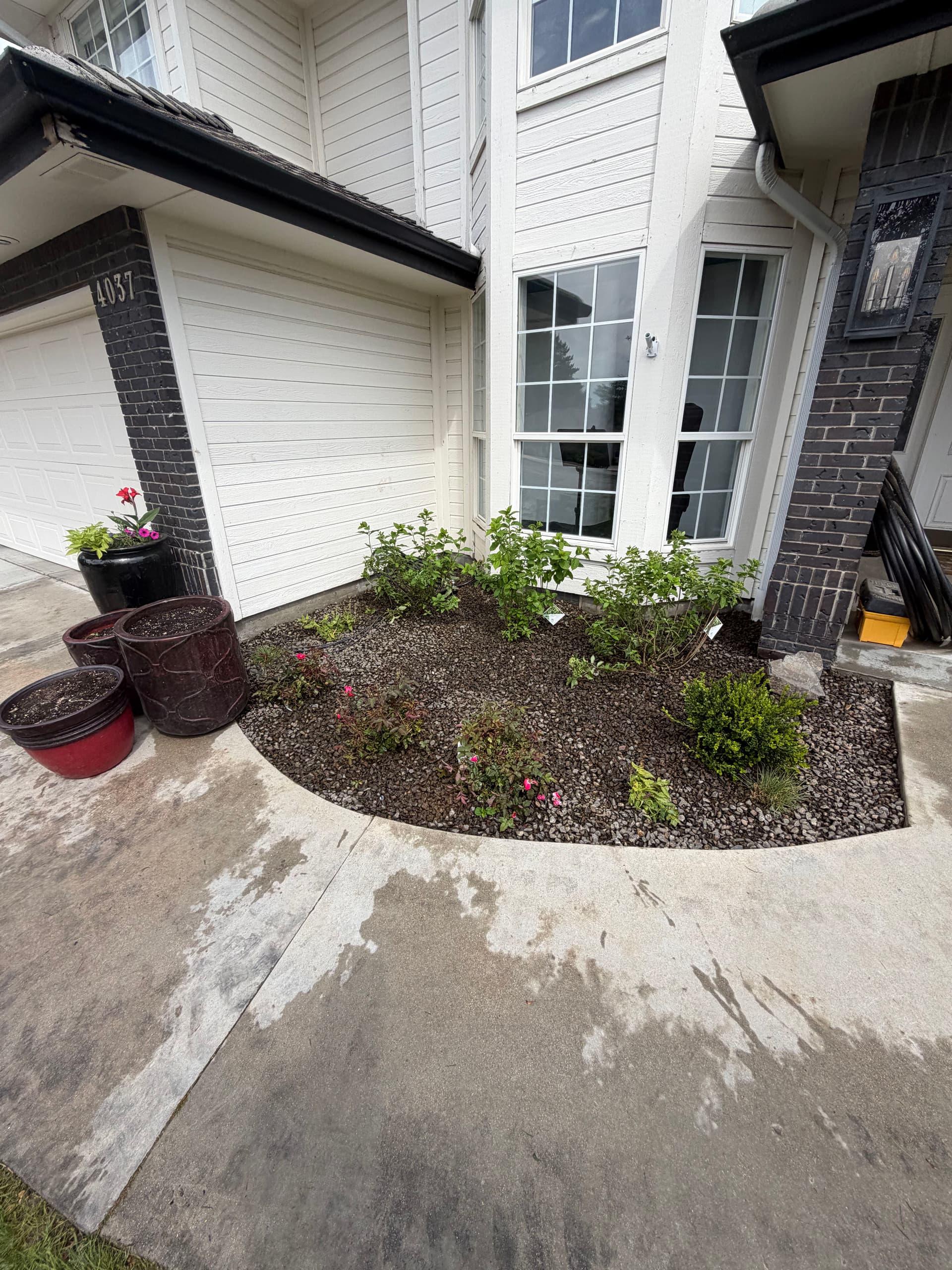 Gallery photos for Sod, Privacy Shrubs and Fresh Flower Beds That Actually Tie Together: Image #3