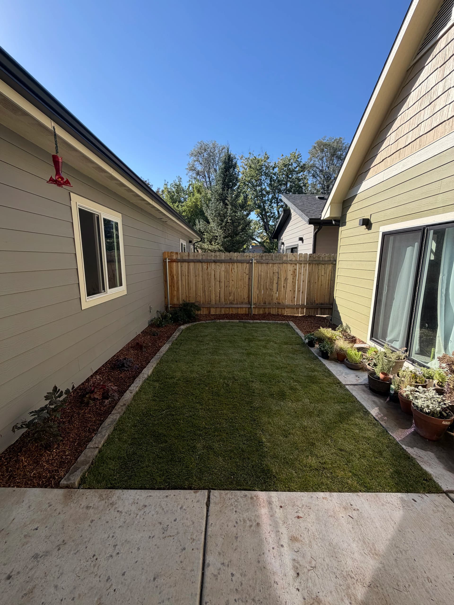 Sod, Mulch, Pavers and Shrubs Done Right From Front to Back