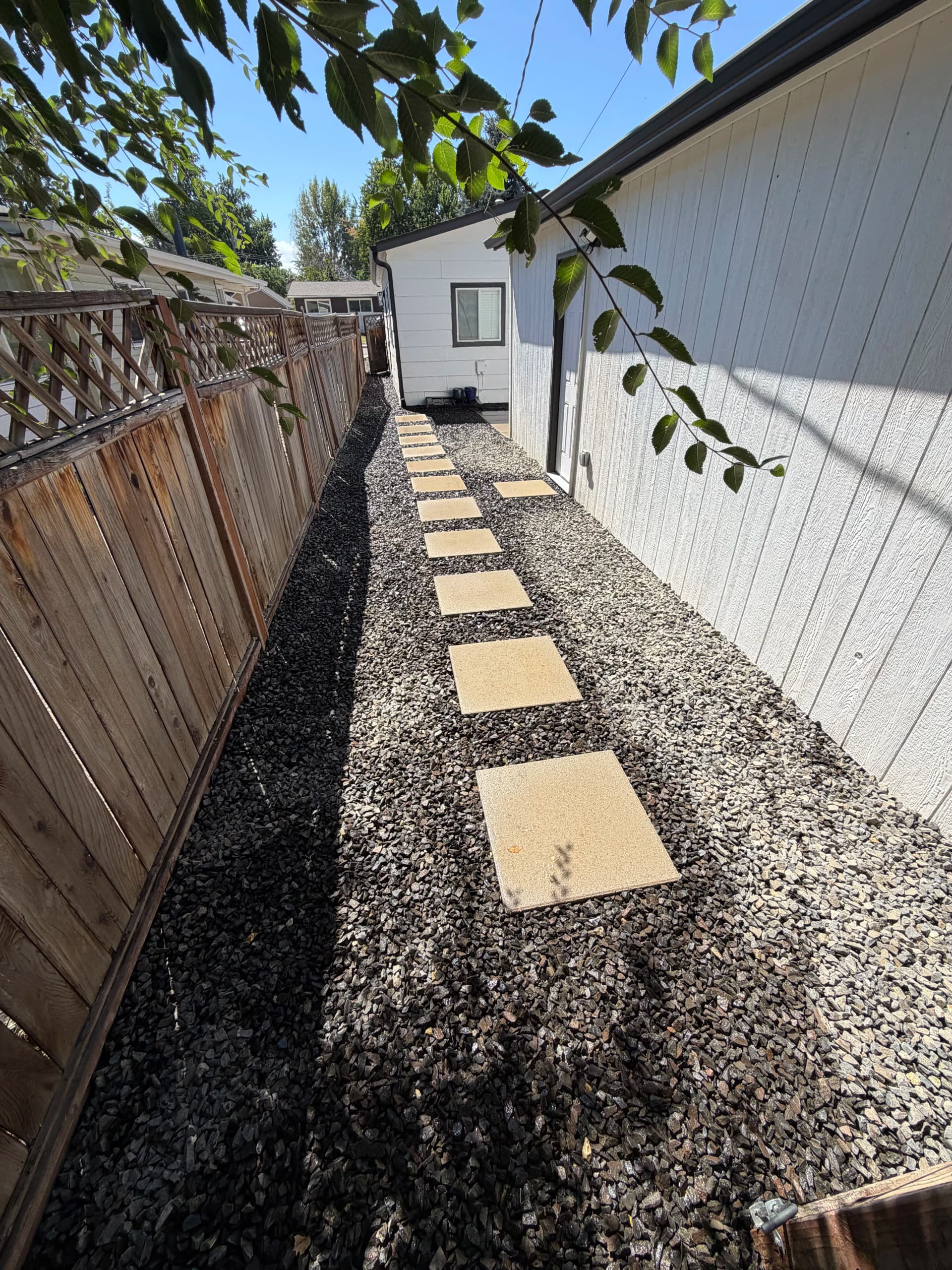 Overgrown Backyard Turned Into a Clean Low-Maintenance Outdoor Space image