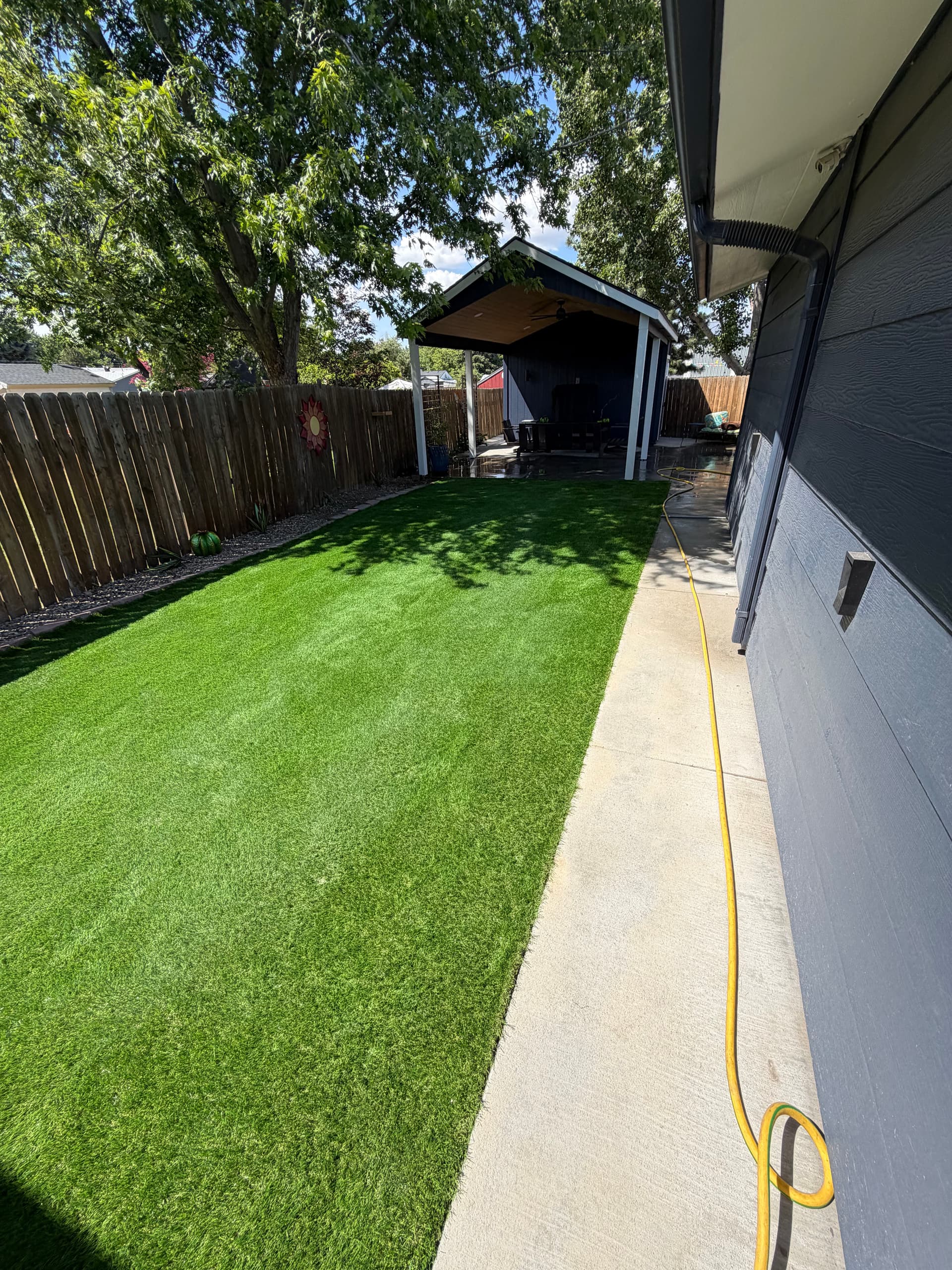 Gallery photos for From Patchy Dirt to Lush Green with Artificial Turf: Image #3